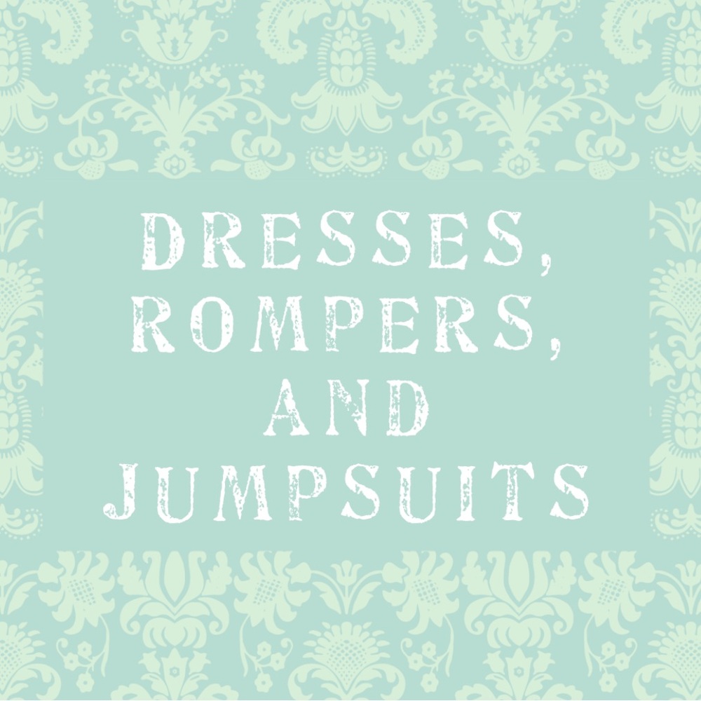 Dresses, Rompers, and Jumpsuits